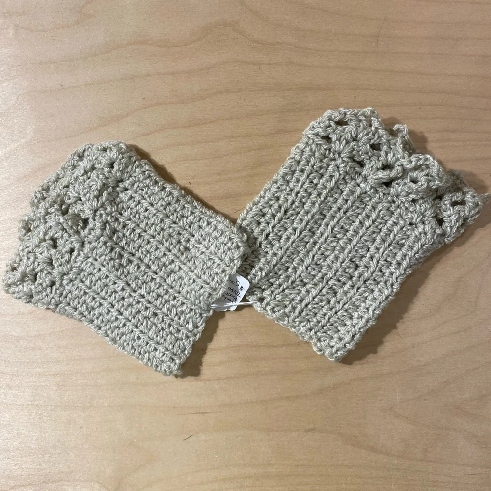 Crochet Knit Boot Topper (OT)